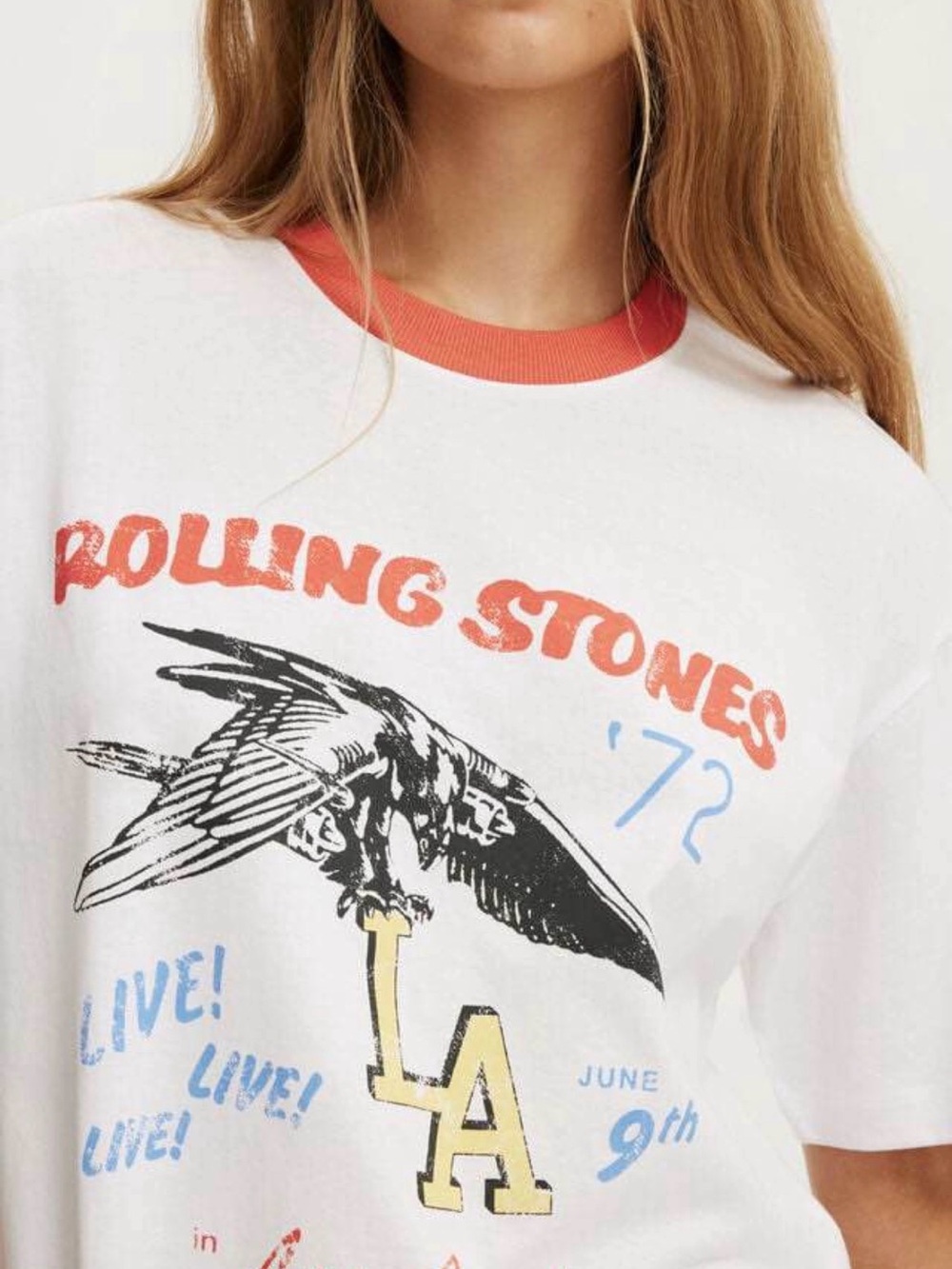 GAP Rolling Stones Relaxed Graphic T-Shirt